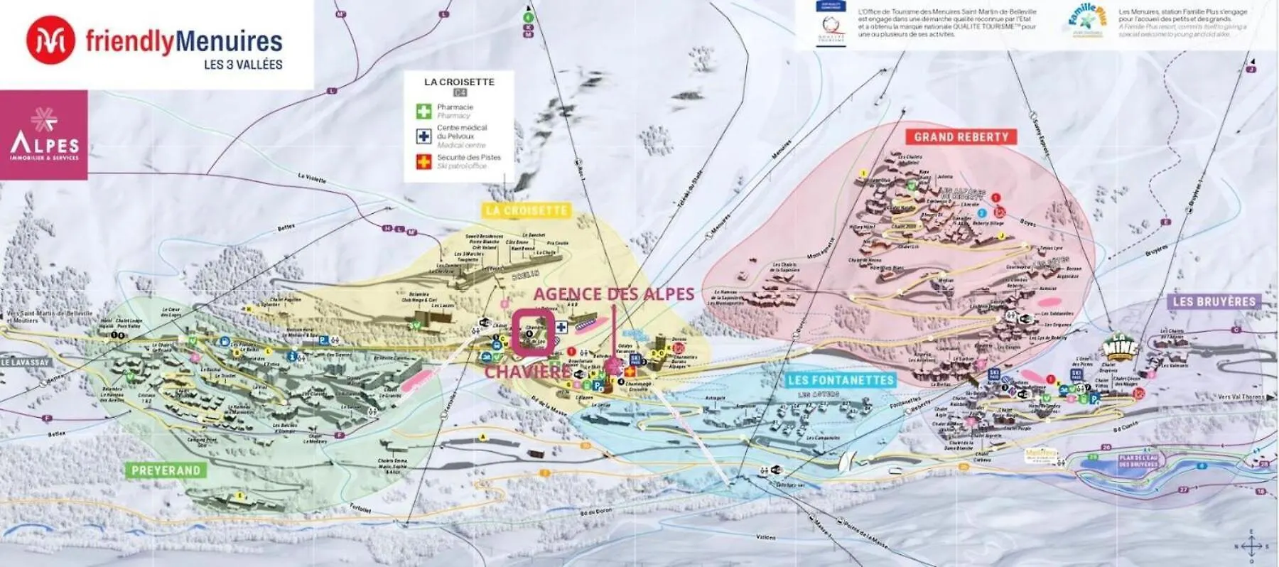 Residence Chaviere - Studio Ski Aux Pieds Au Coeur Des Menuires Mae-4114 Saint-Martin-de-Belleville